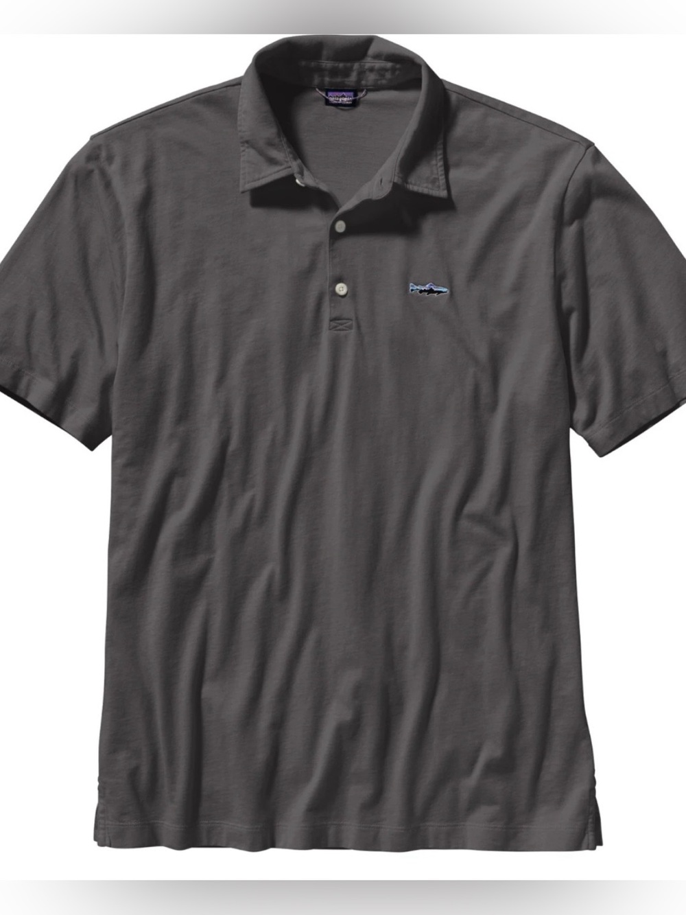 Patagonia Trout Fitz Roy Polo-Sz L
